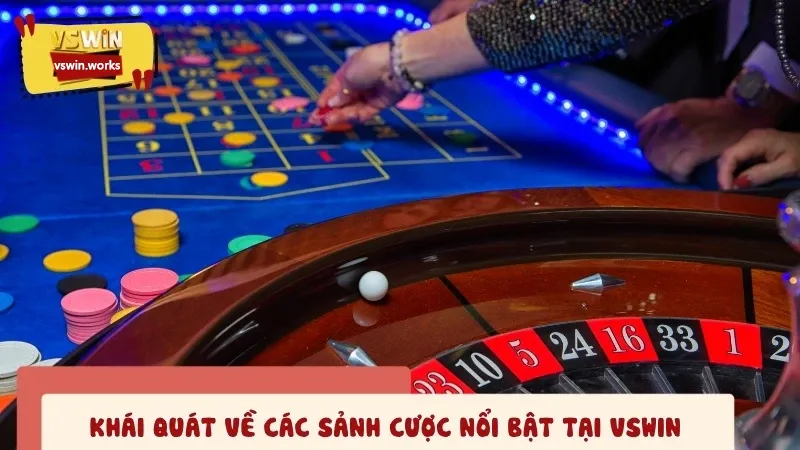 Khái quát về các sảnh cược nổi bật tại VSWIN