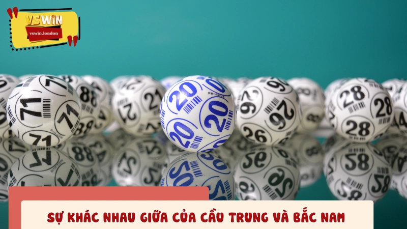 Các yếu tố khác nhau của cầu miền Trung và Bắc Nam